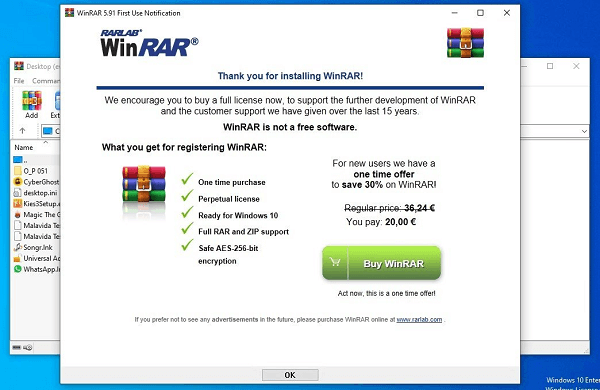 WinRAR Crackeado